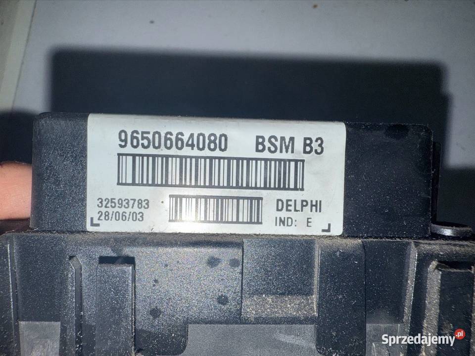 STEROWNIK SKRZYNKA BSM CITROEN PEUGEOT Ostrów Wielkopolski