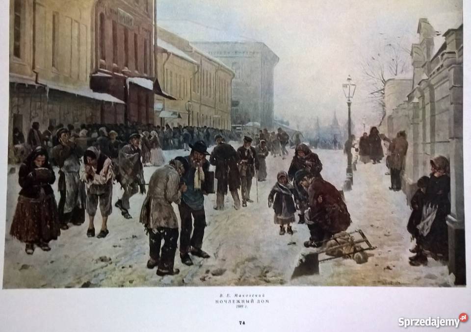 reprodukcja Władimir Makowski 29 x19 malarstwo Szczecin