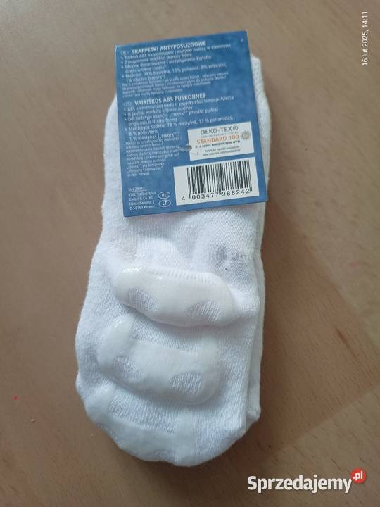 Skarpetki antypoślizgowe Lupilu Fun Jump 2330 dziewczynka Szczecin