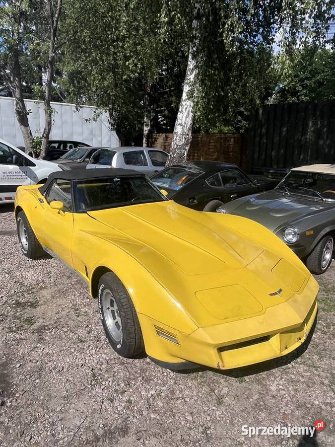 Corvette C3 cabrio Konstancin-Jeziorna