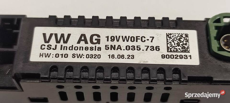 SEAT TARRACO PORT GNIAZDO USB 5NA035736 dolnośląskie