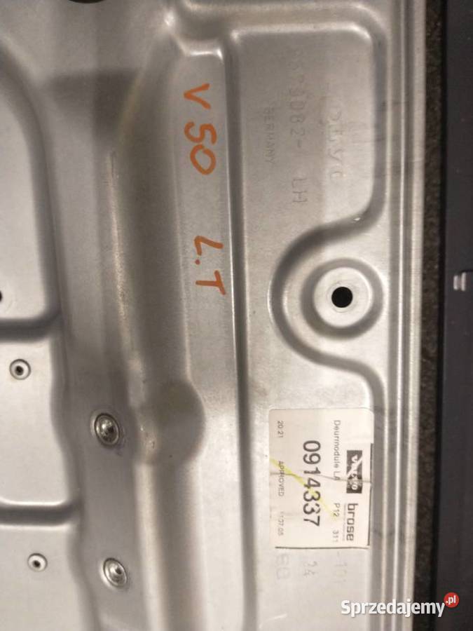 Podnośnik szyby lewy tył Volvo V50 przedlift
