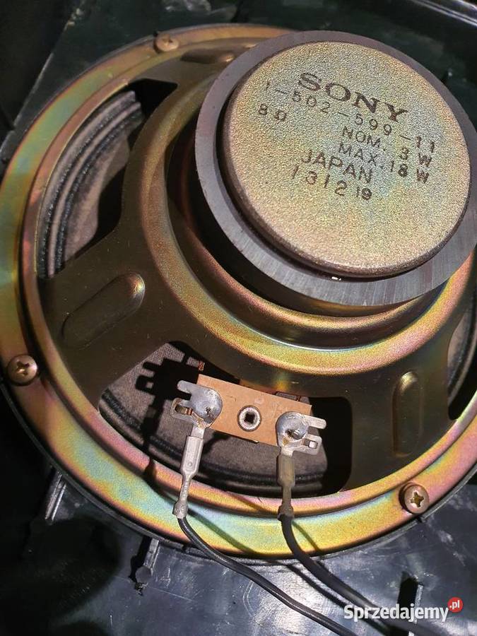 Stare kolumny Sony Passive Radiator Speaker Łódź