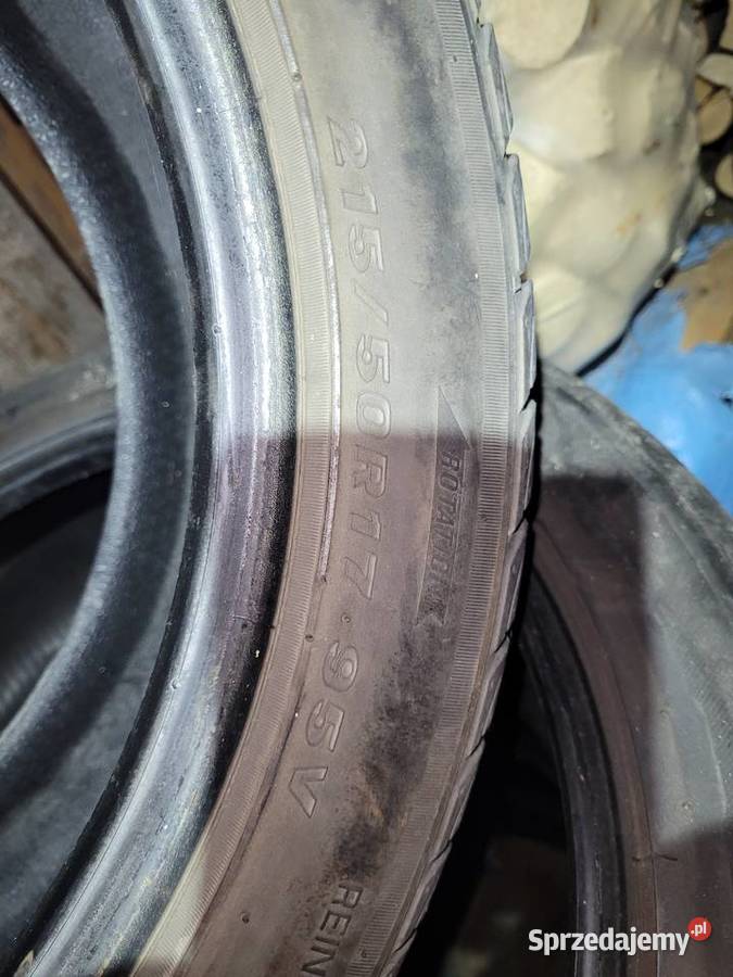 Opona Zima 215 50 R17 65mm małopolskie Bystra Podhalańska