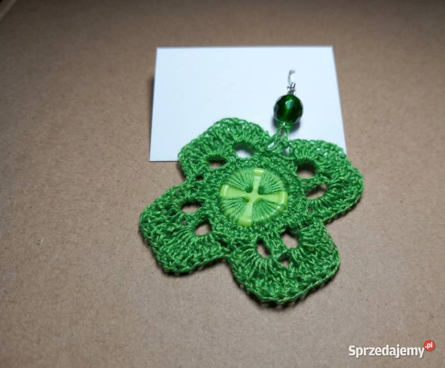 Szydełkowy jubilerkończynki na szczęście mazowieckie Sochaczew