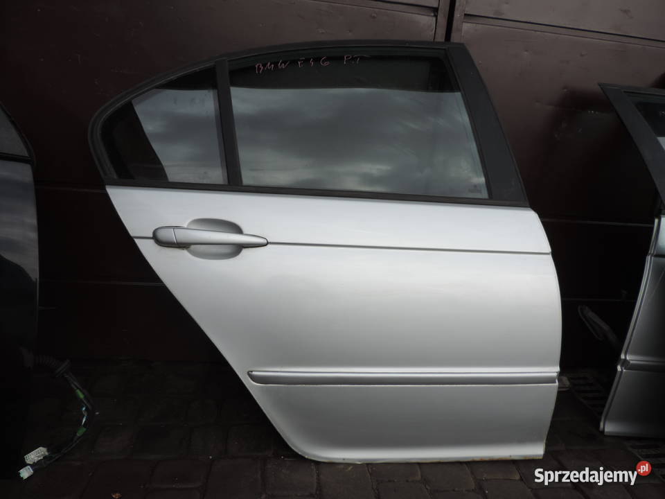 DRZWI PRAWY TYŁ BMW E46 SEDAN FL TTITAN SILBER Nowy Sącz