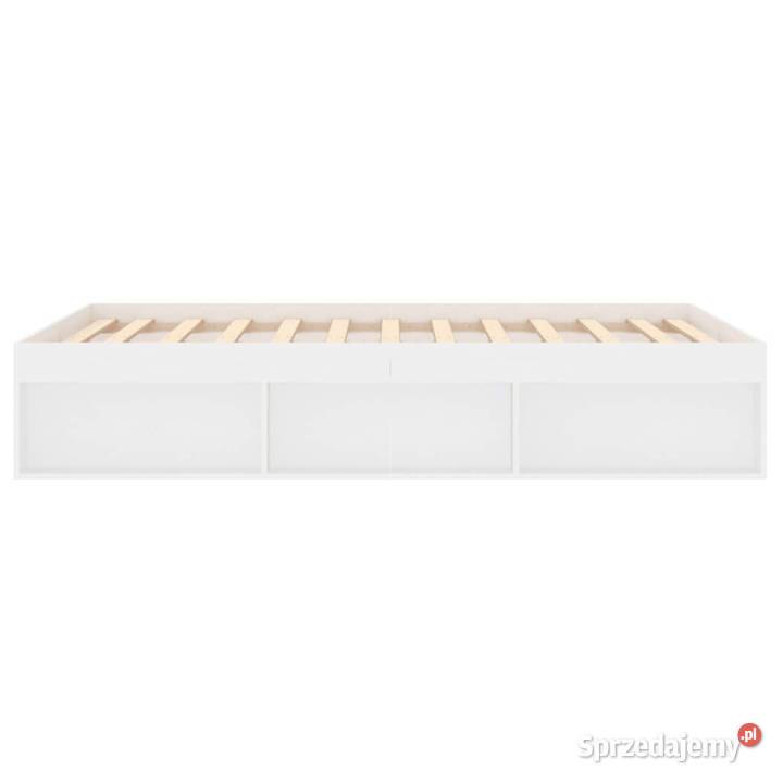 Rama łóżka biała 135x190 WM3203908 Warszawa