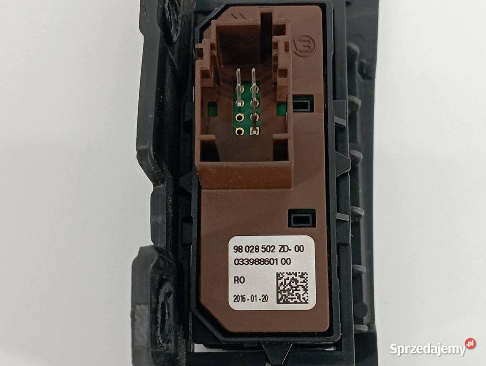 PRZEŁĄCZNIK FOTELA 96781190ZD 98028502ZD Peugeot świętokrzyskie