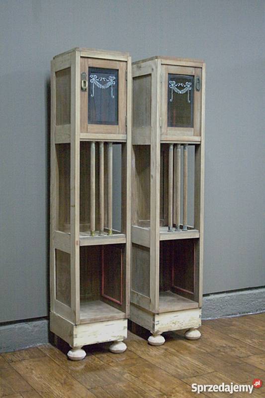 SŁUPKI SECESYJNE OCZYSZCZONE ANTYKI IMPRESJA Meble mazowieckie Radzymin