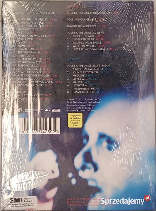 Touring The Angel Live in Milan a 2 DVD 1 CD Jaworzno