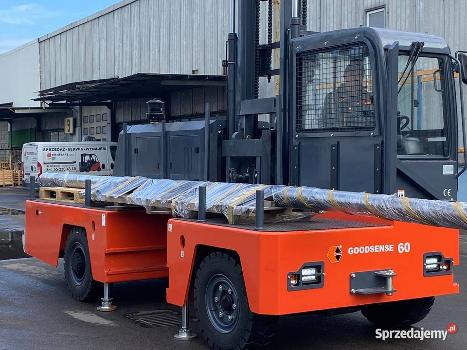 Boczny wózek widłowy Nowy 5 ton Elektryczny do Magazynowanie