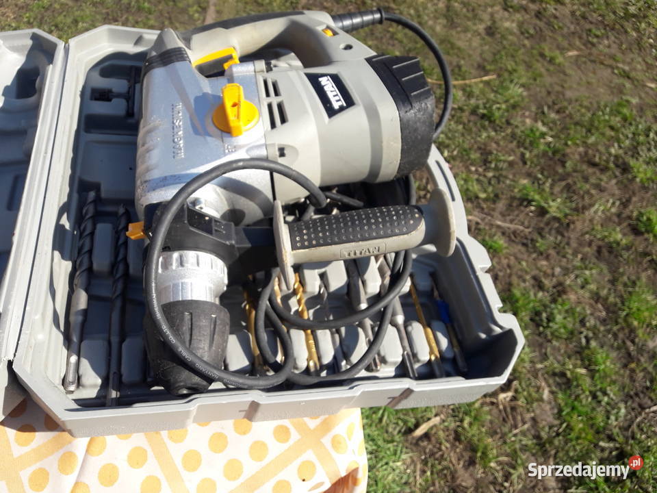 Młot udarowy marki Titan model TTB631SDS duża Miłosław