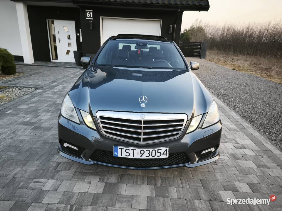 Mercedes W212 22 Pełen pakiet AMG 5gtronic elektryczne lusterka świętokrzyskie Starachowice