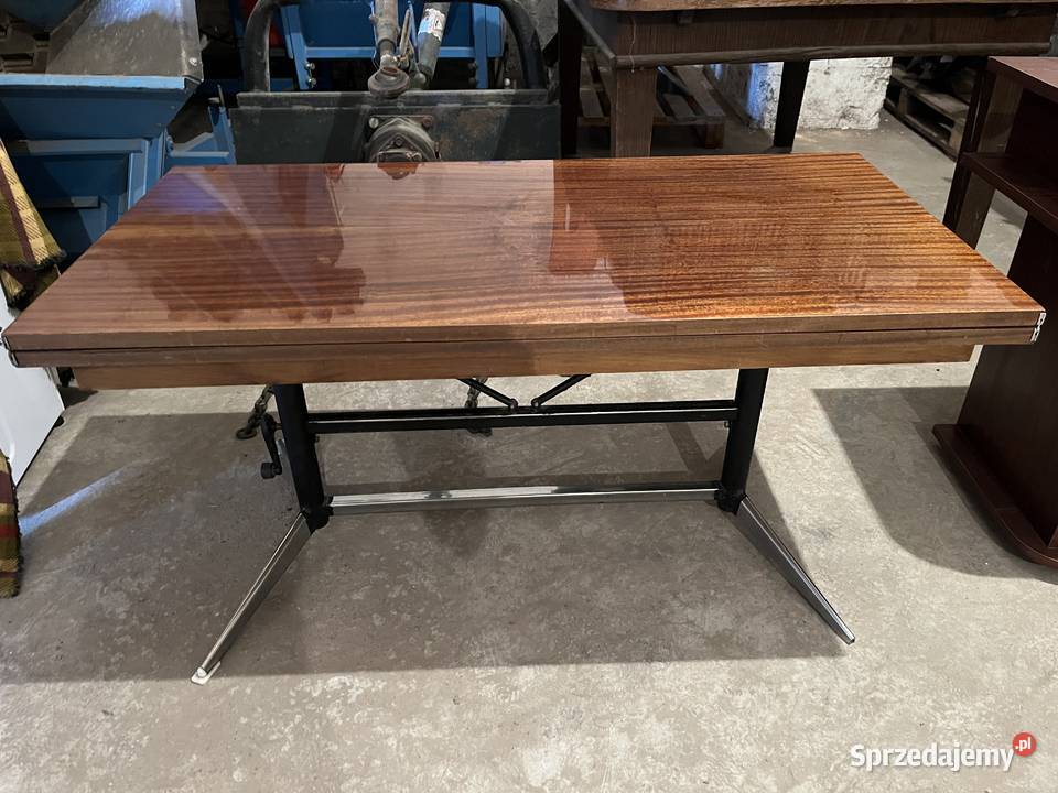 Ławostół lawa rozkładana PRL Grodzisk Wielkopolski