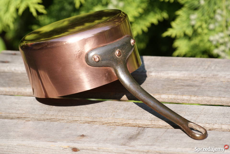 Garnki rondle miedziane grube dno 5 Warszawa