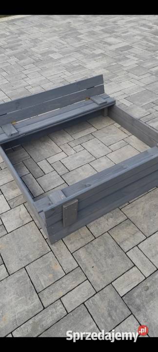 Piaskownica dzieci drewniana Zabawki ogrodowe Tarnów