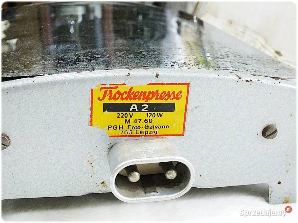 Stara suszarka fotografizna do zdjęć z lat 50 lubuskie Żary