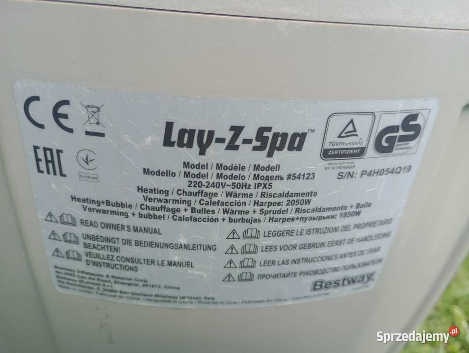 Pompa do jacuzzi lay z spa 54123 Dywity