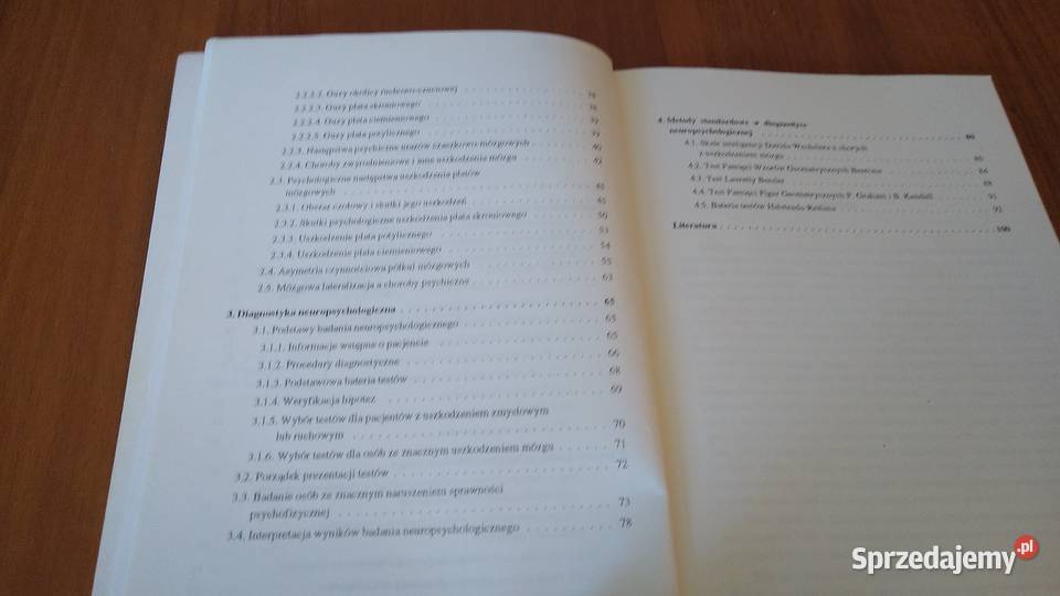 Neuropsychologia zarys problematyki Gabriela Gdańsk sprzedam