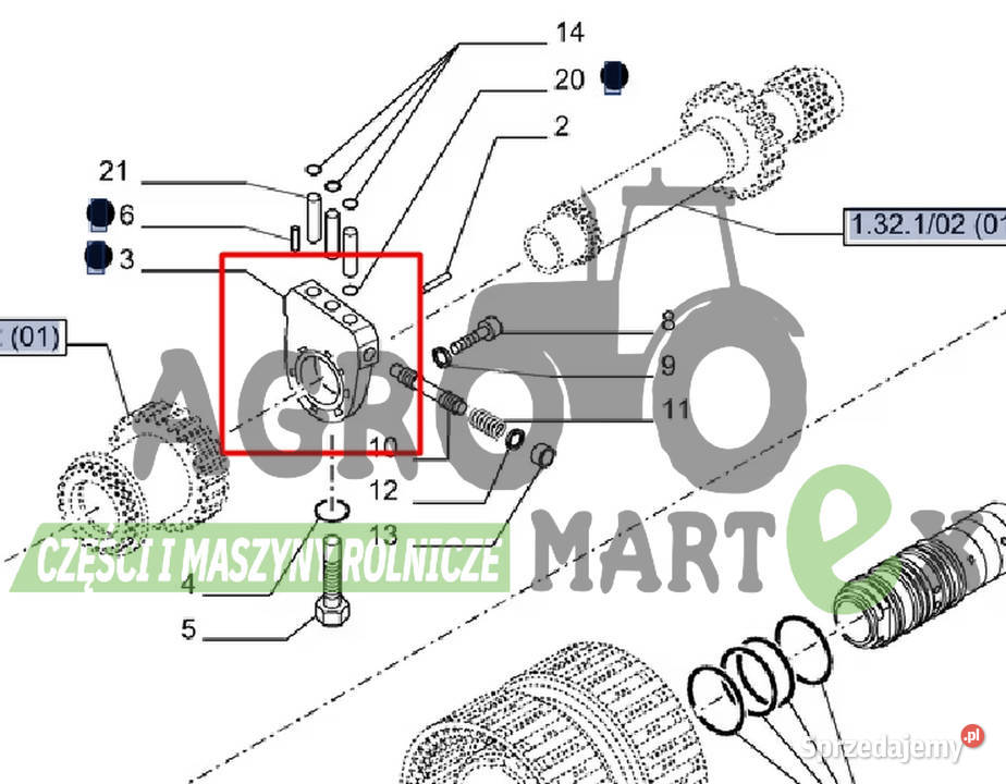 47128751 47128753 KOLEKTOR CNH dolnośląskie