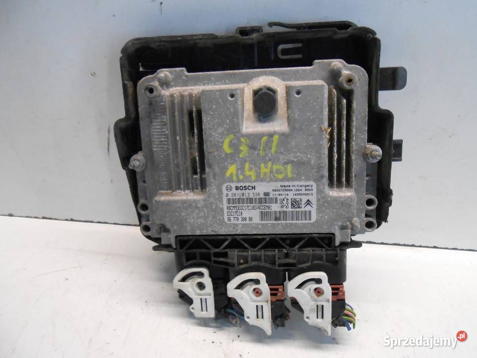 KOMPUTER SILNIKA CITROEN C3 II 14 HDI