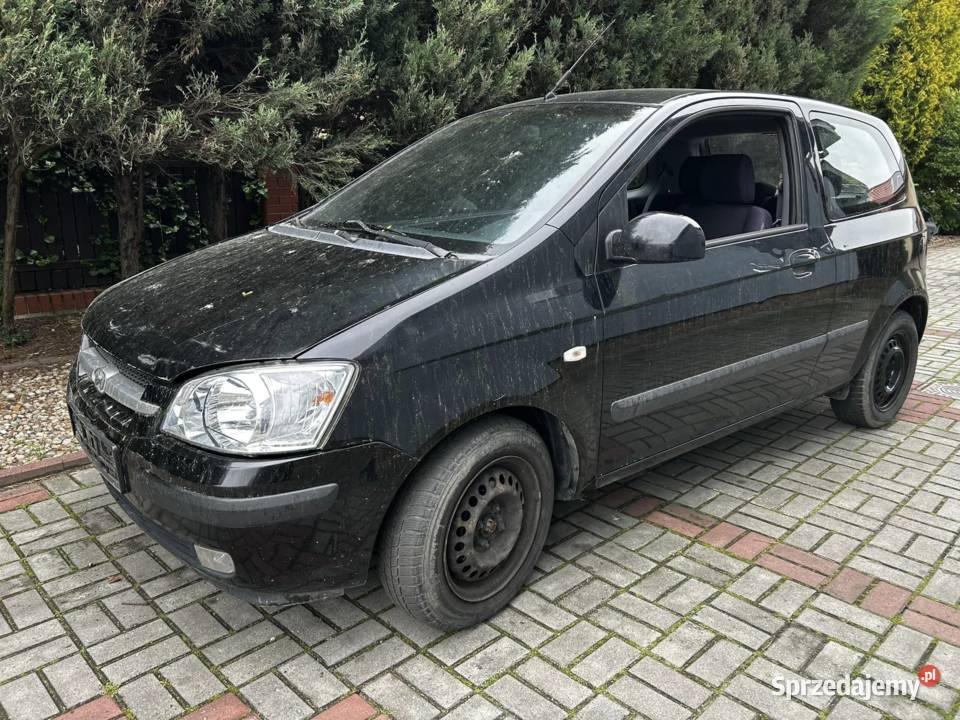 Hyundai getz drzwi prawe lewe czarne