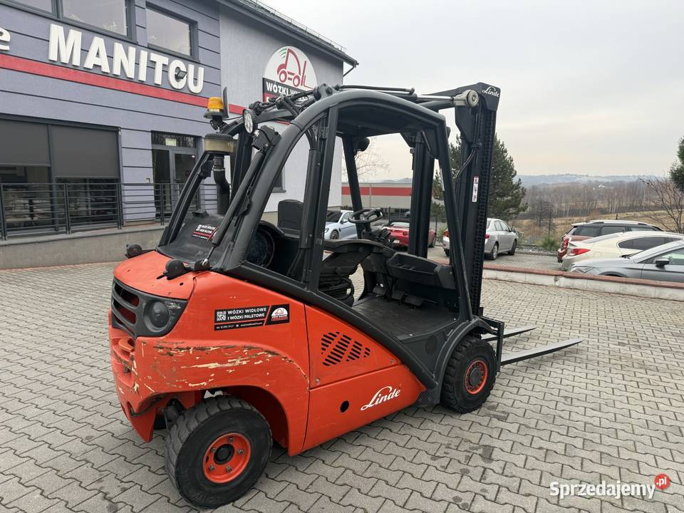 Wózek widłowy Linde H25T01 BD4561 przesuw boczny Motoryzacja Mogilany