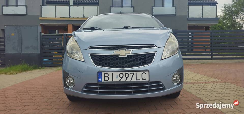 Chevrolet Spark 10 2011 Salon Polska Niski nieuszkodzony Białystok