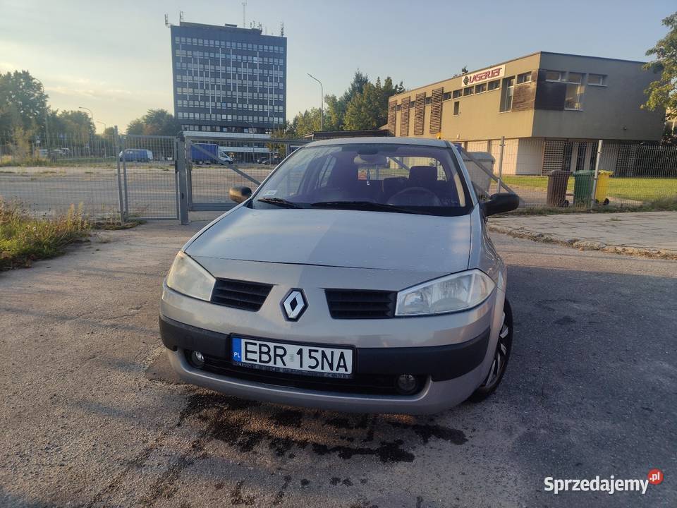 Renault Megane 2 14 16v LPG klima Długie opłaty kupiony w polskim salonie łódzkie Łódź sprzedam