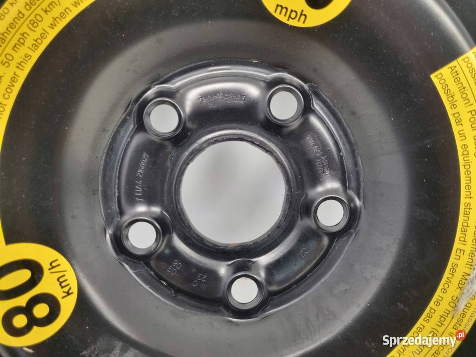 KOŁO DOJAZDOWE ZAPASOWE Audi Seat Vw Golf V Koła Chełm