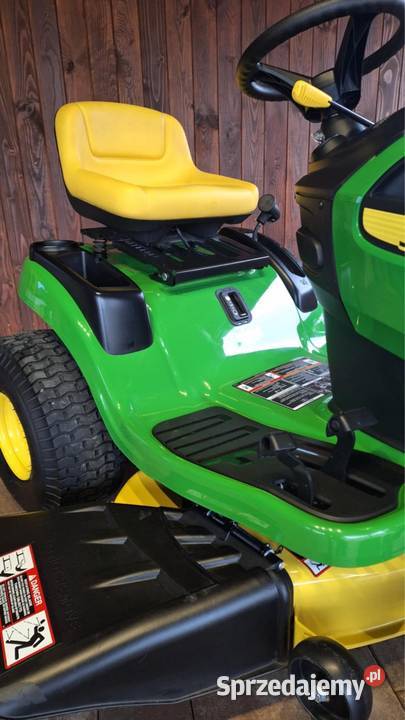 Traktorek kosiarka JOHN DEERE E110 47 Moto Brzóza Królewska