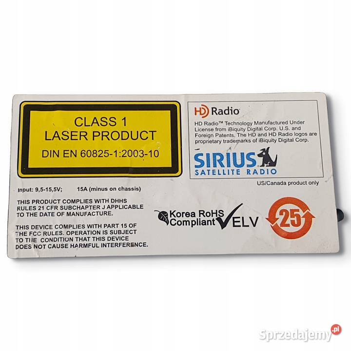 RADIO CD CZYTNIK NAWIGACJI Bmw X3 F25 9269896 osobowe sprzedam