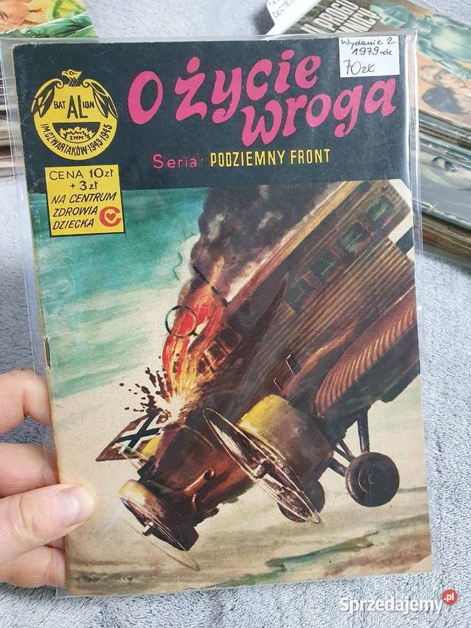 Podziemny Front O Życie Wroga wydanie 2 1979 Rok wydania 1979 Gdynia sprzedam
