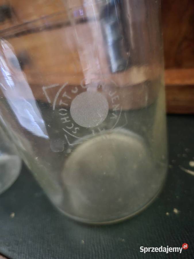 Zestaw naczyń laboratoryjnych Porcelana i szkło Ścibórz sprzedam