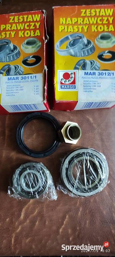 Kpl ŁOŻYSK PIASTY KOŁA PRZÓD PRAWE LEWE Lublin