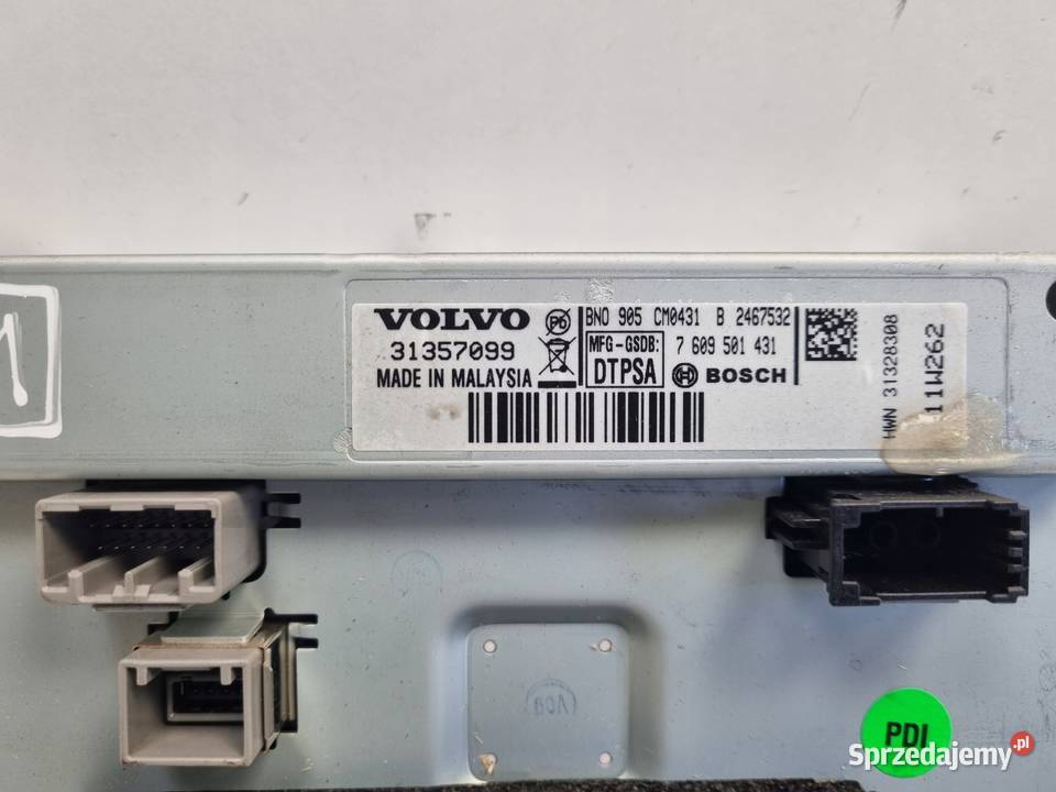 Volvo VOLVO V60 I S60 II XC60 I EKRAN NAWIGACJI osobowe lubelskie Janów