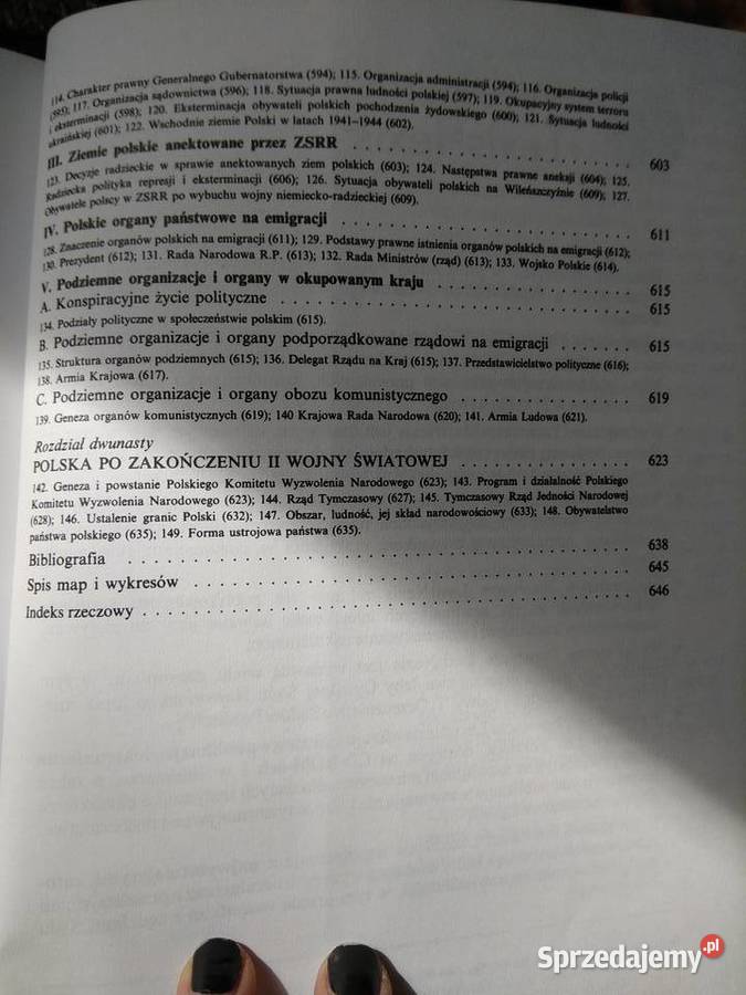 historia prawa i państwa polskiego studia Warszawa sprzedam