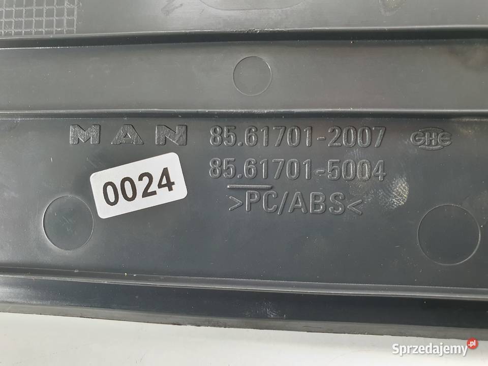 OSLONA ZASLEPKA POKRYWA MAN LE Janowice