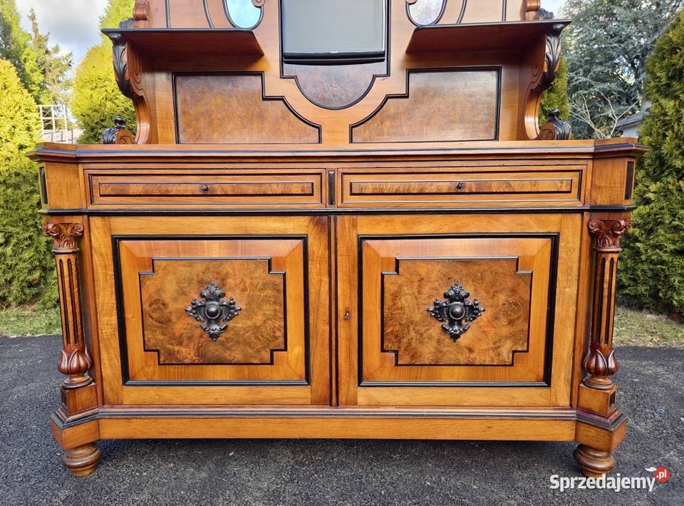Bufet eklektyczny z monumentalną nadstawką 9285 Szczecin