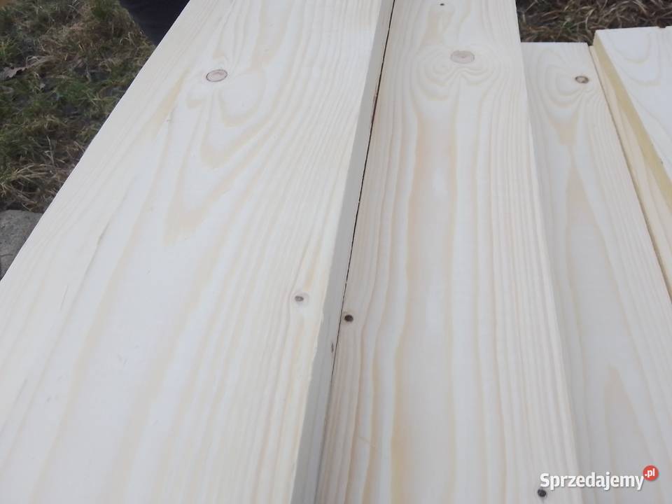 Świerkowe deski heblowane nowe suche 80 x 12 sprzedam