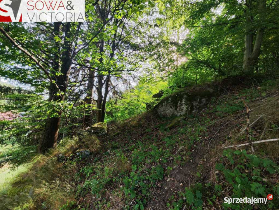 Ciekawa działka budowlana w górach w m Jelenia Góra
