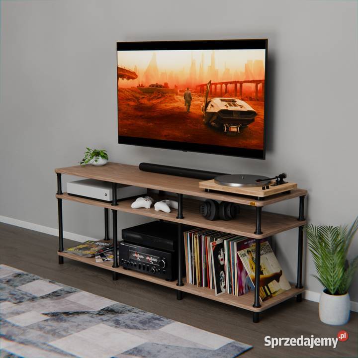 Regał hifi pod telewizor stolik pod kino domowe podlaskie Ogrodniczki