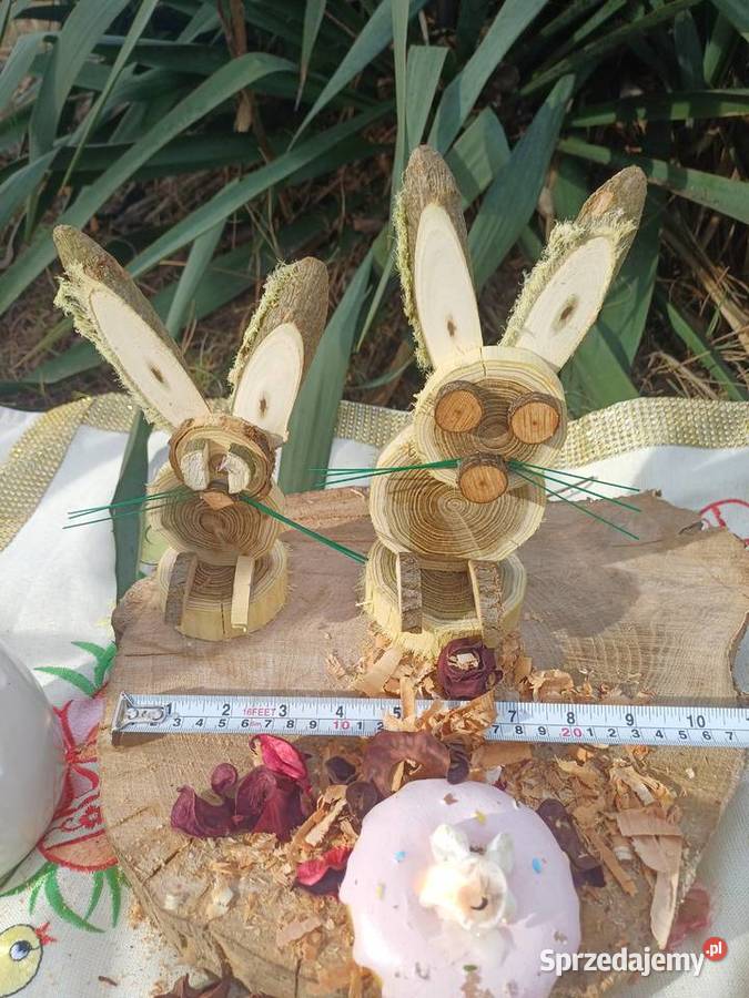 zajaczek wielkanocny recznie robiony lubuskie Nowa Sól