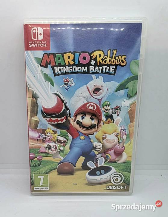 Gra Mario Rabbids Kingdom Battle Nintendo Switch warmińsko-mazurskie Elbląg sprzedam