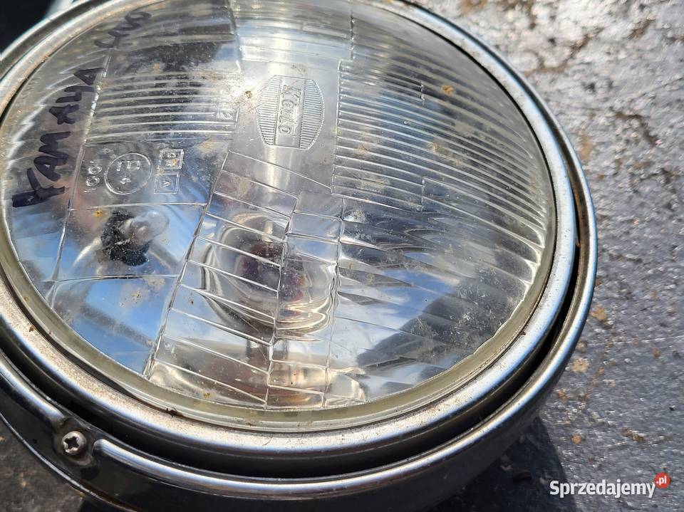 LAMPA YAMAHA 400 500 600 PRZÓD SZKŁO ODBŁYŚNIK