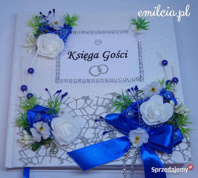 Księga Gości Album kolor Czerwień Biel Zieleń Uniseks Zielona Góra