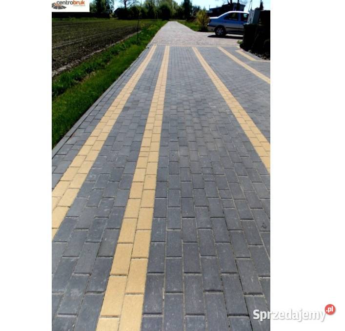 Kostka Brukowa Holland 8 żółty Jadar Wyprzedaż