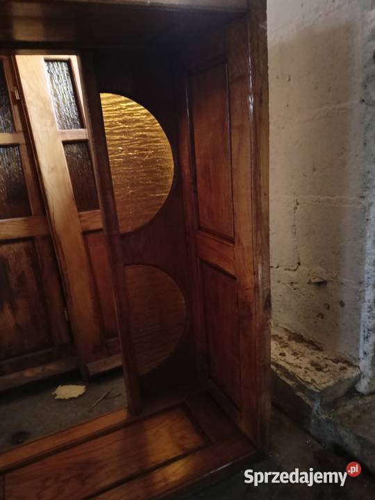 Drzwi drewniane dębowe Drzwi wewnętrzne wielkopolskie Ladorudzek