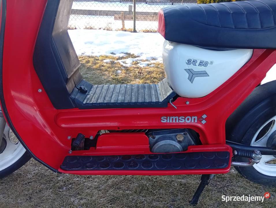 Simson Sr50 1990r 4KM łódzkie Łękińsko