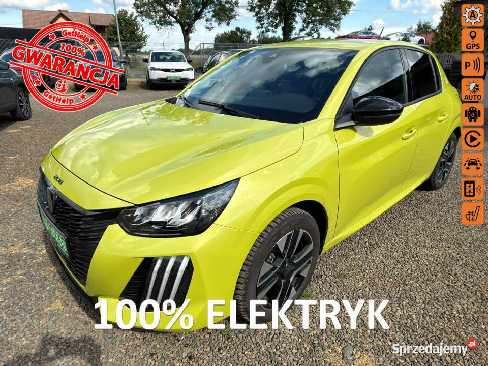 Peugeot 208 e208 navi gwarancja 7 II 2019 czujnik deszczu Zbąszyń